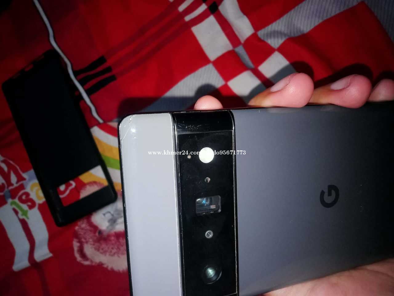 Google pixel 6 pro អេក្រង់zin ធ្លាប់ប្តូរថ្មរនិងបែកបន្តិច price $160.00 ...