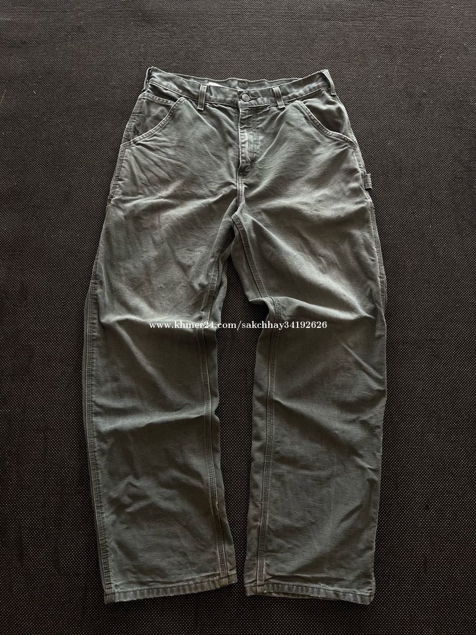 Capenter Clothes Vintage Carhartt Carpenter MOS Green price $30.00 in Thma Puok, Thma ...