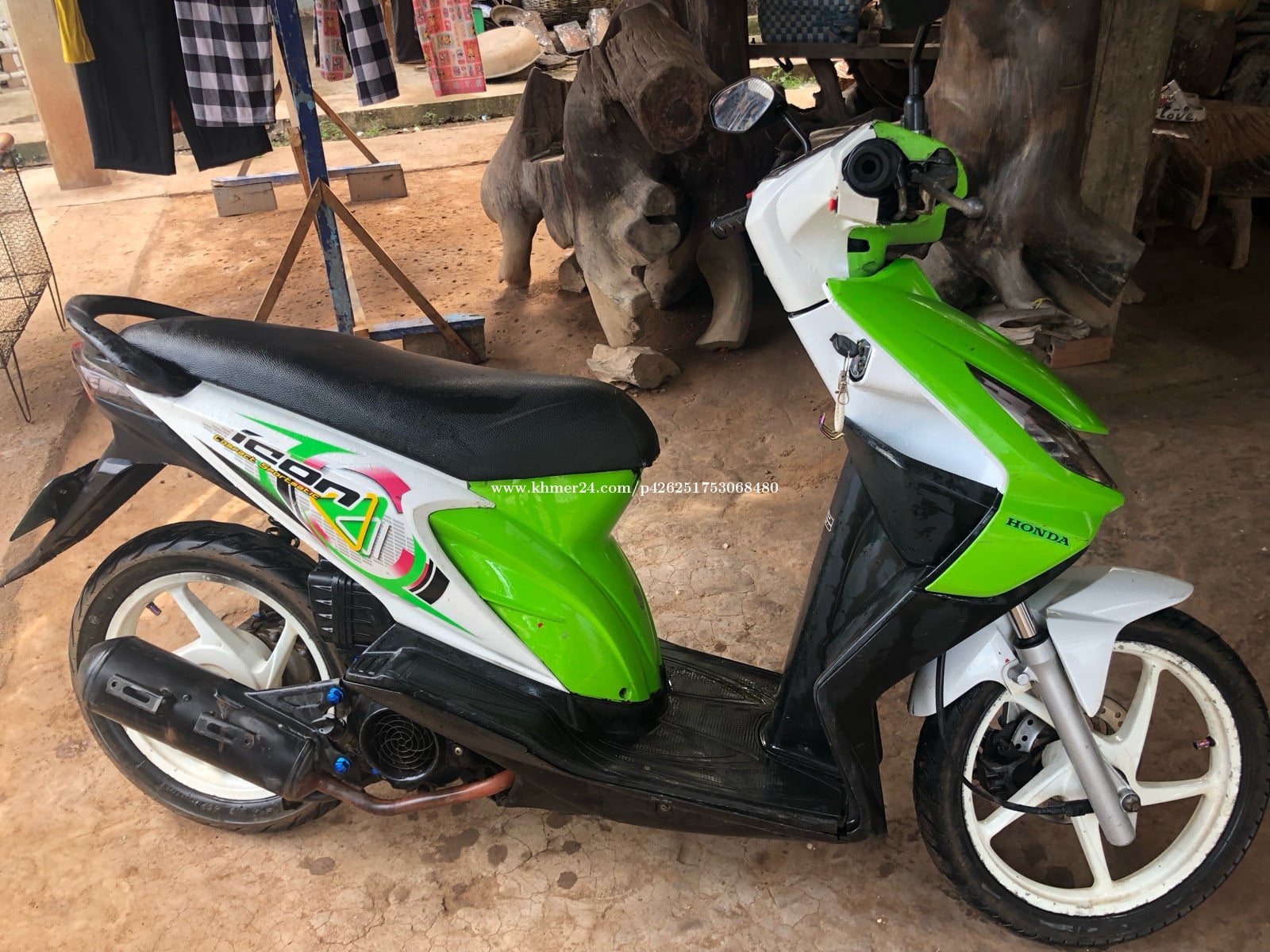 Honda iconម៉ាស៊ីនធានាតាន់ល្អ សំណុំស៊ីន ម៉ូតូជិះរាល់ថ្ងៃ price $240.00 ...