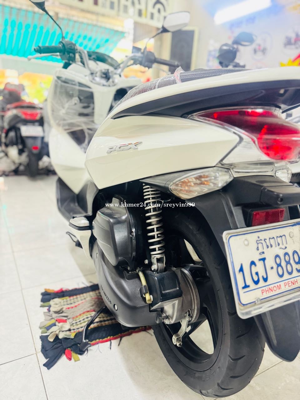 HONDA PCX 012 ជប៉ុនសុទ្ធ100% កម្លាំង125cc ...