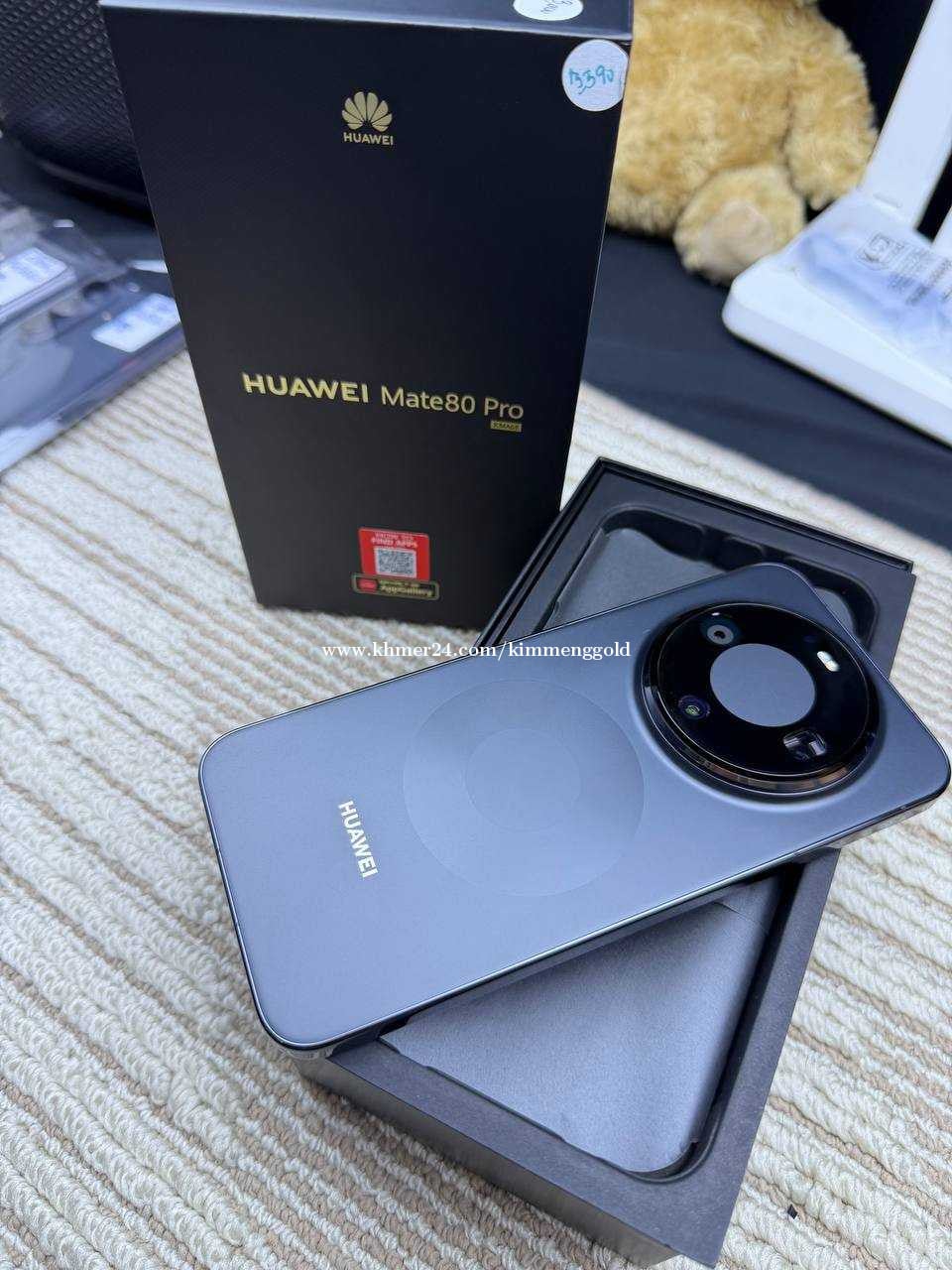 Huawei Mate 80 pro16G 512G 99.99Black579$ price $579.00 in Veal Vong ...