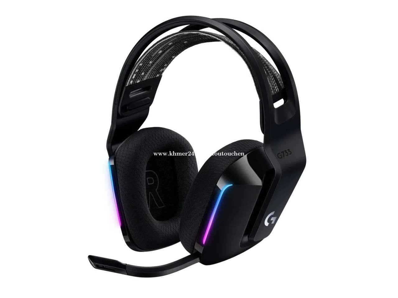 Logitech G733 Wireless Gaming Headset · កាសសម្រាប់ហ្គេមឥតខ្សែ Logitech ...