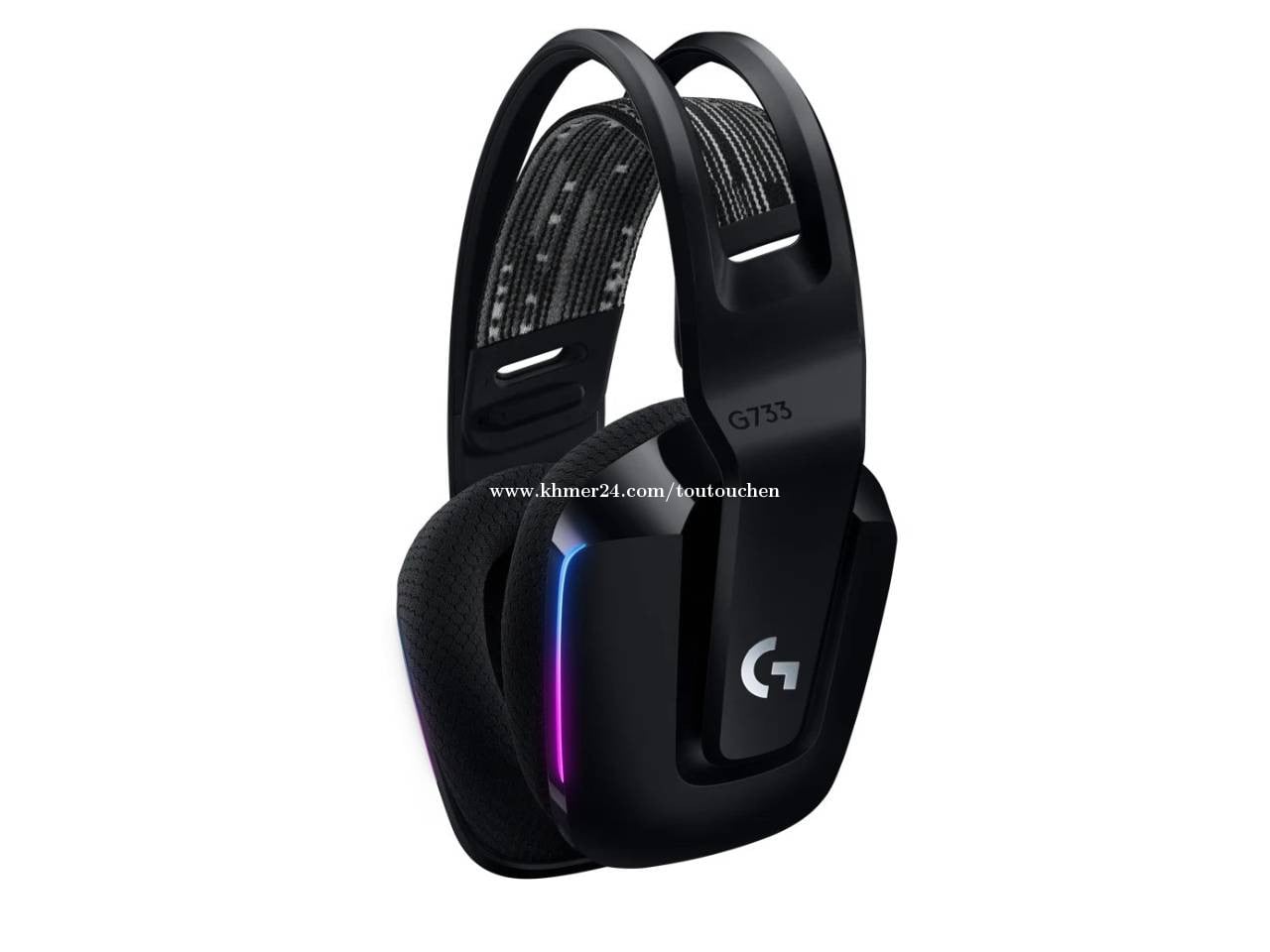 Logitech G733 Wireless Gaming Headset · កាសសម្រាប់ហ្គេមឥតខ្សែ Logitech ...