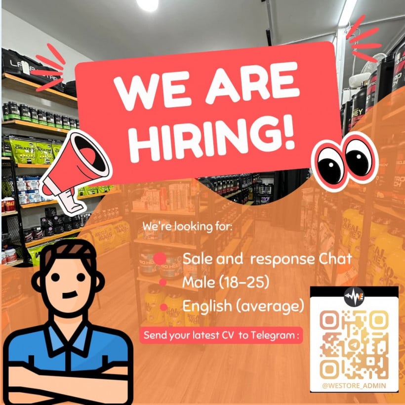 WE STORE Supplement Shop