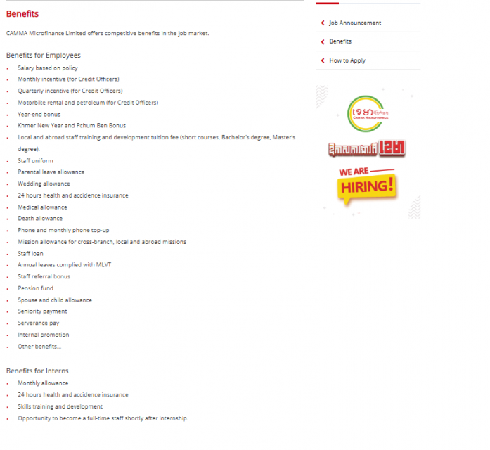 Camma Microfinance Limited