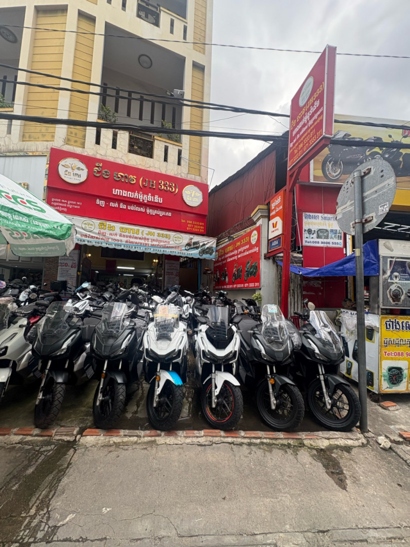 JH 333 ហាងលក់ម៉ូតូ ទំនើបជីងហាវ