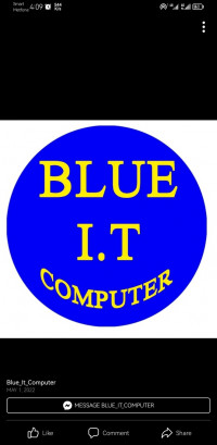 Blue IT Computer