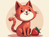 Meow Strawberry