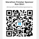 Marathon Finisher Sponsor Run Shirt
