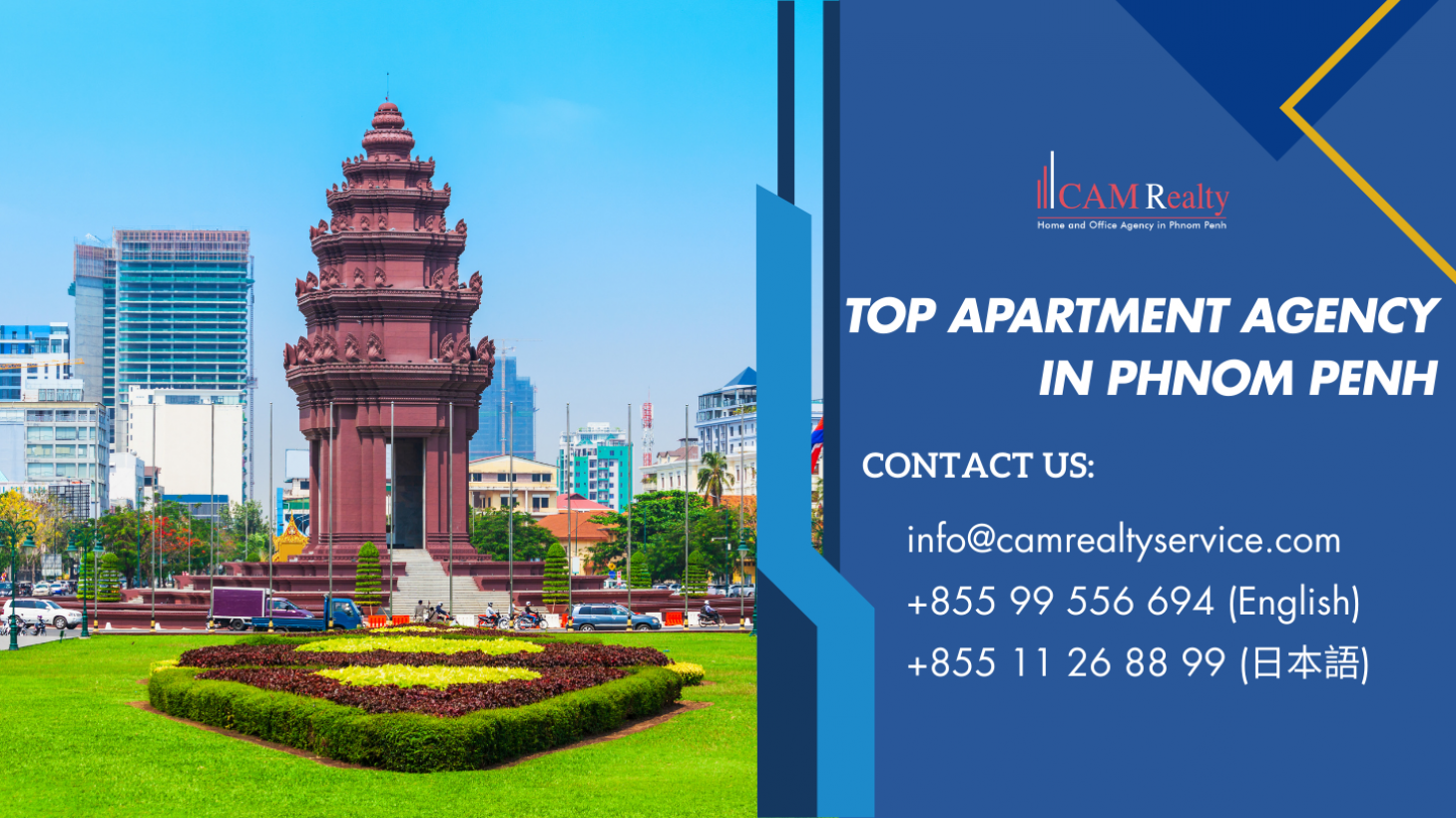 CAM Realty - Top Apartment Agency | www.camrealtyservice.com