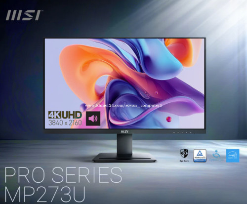 MSI 27 inch 4k IPS (3840 X 2160) (UHD) sRGB 130% , speaker , DP /HDIM Port (New in box)