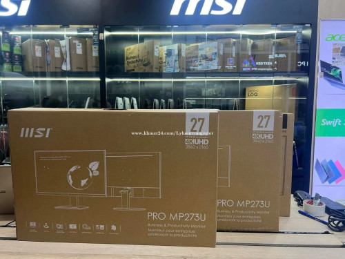 MSI 27 inch 4k IPS (3840 X 2160) (UHD) sRGB 130% , speaker , DP /HDIM Port (New in box)