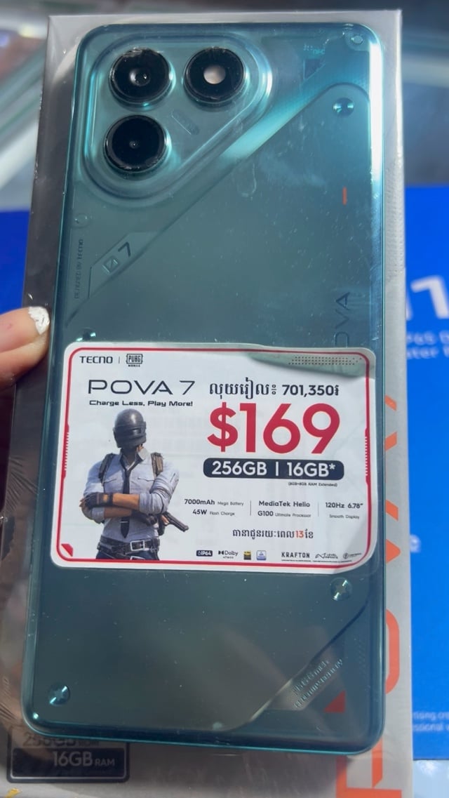 TECno PoVA.7.16g.256g.169$