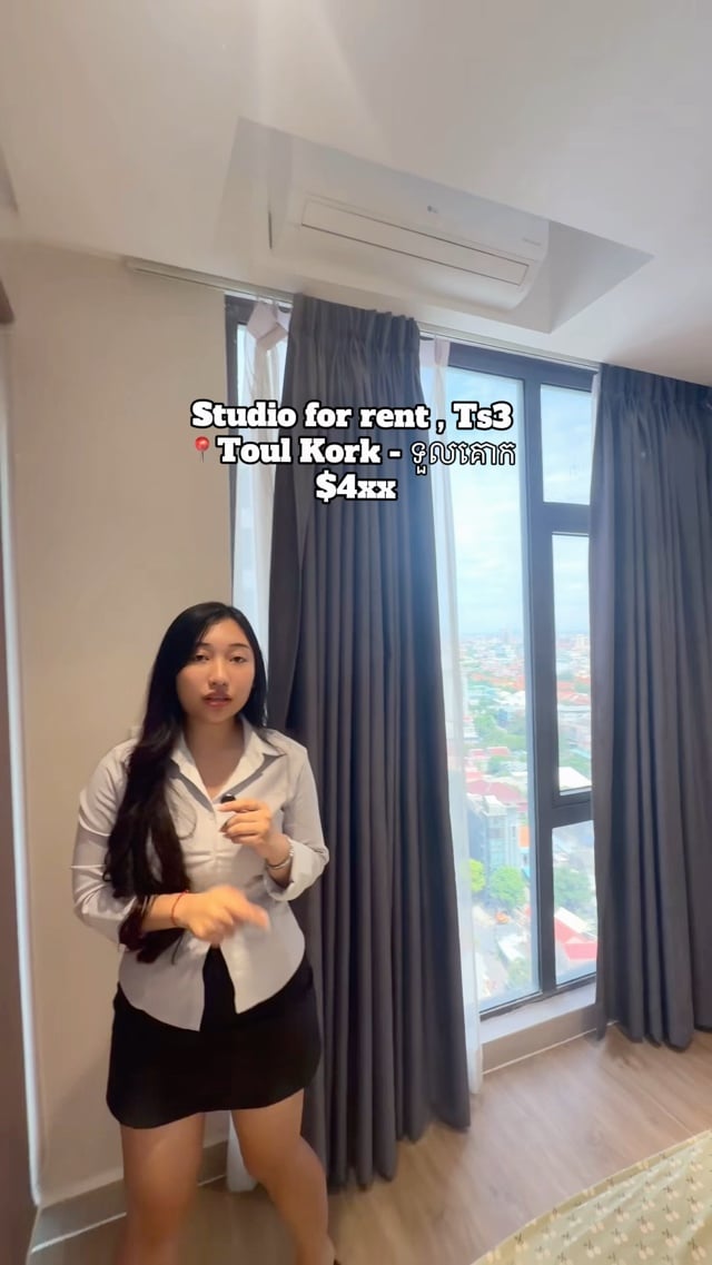 Studio rent $400 at tk