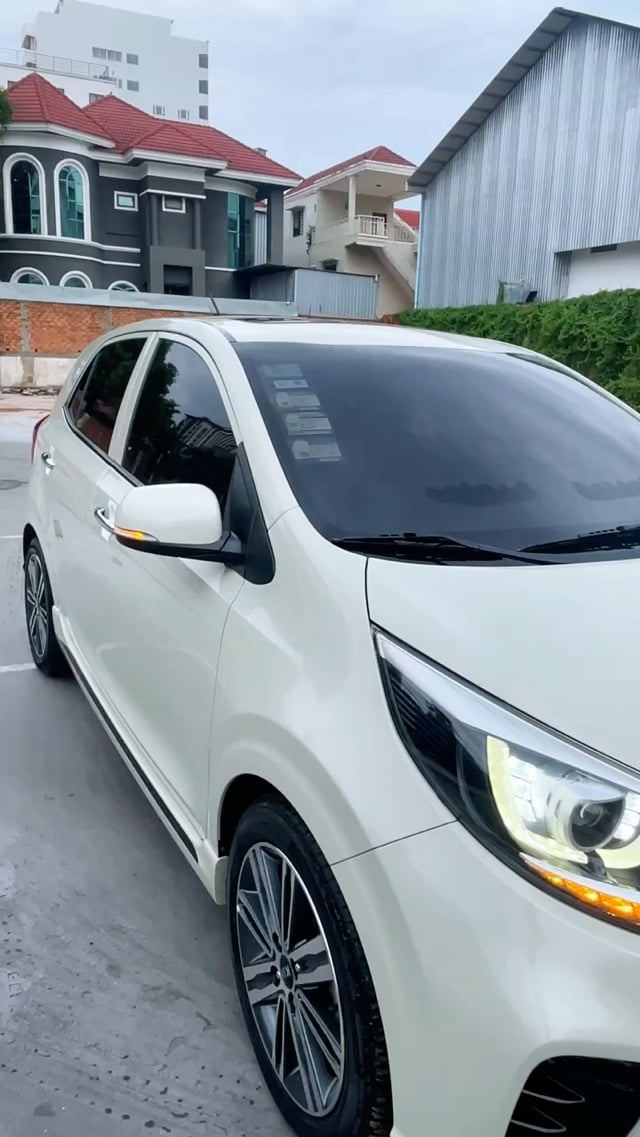 KIA Morning 2017 Fulloption Fsport. បេីកដំបូល